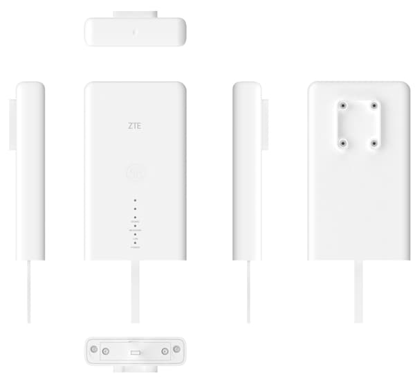 Router ZTE MC889 5G SIM-kortplats