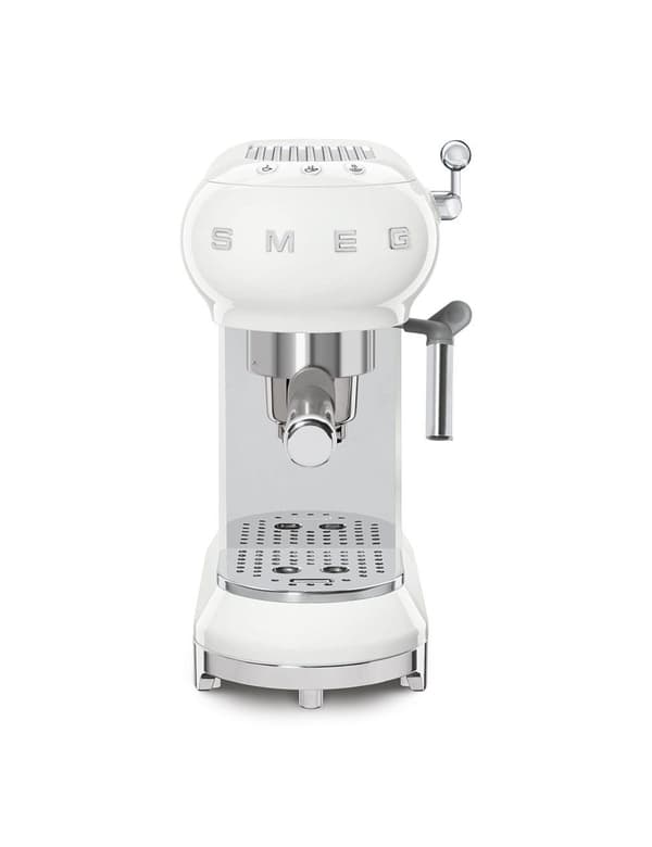 SMEG ECF01WHEU Kaffemaskin Vit