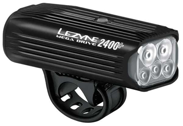 Cykeludstyr forlygte LEZYNE Mega Drive 2400+