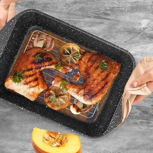 Granitbrødform med låg rektangulær GRANDE 4,4 l, 35x22,5 cm