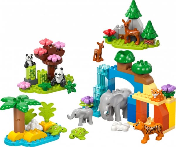 LEGO DUPLO Klodser 10446 Vilde dyrefamilier 3 i 1