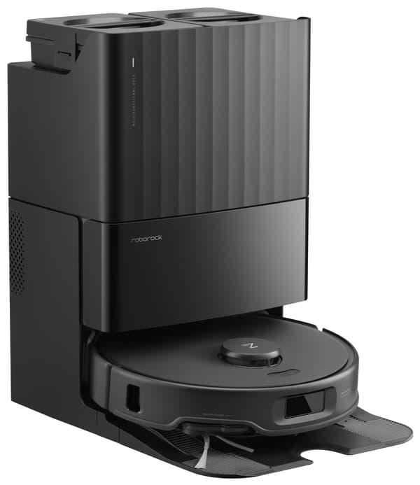 ROBOROCK Qrevo Edge 5V1 Robotstøvsuger Sort