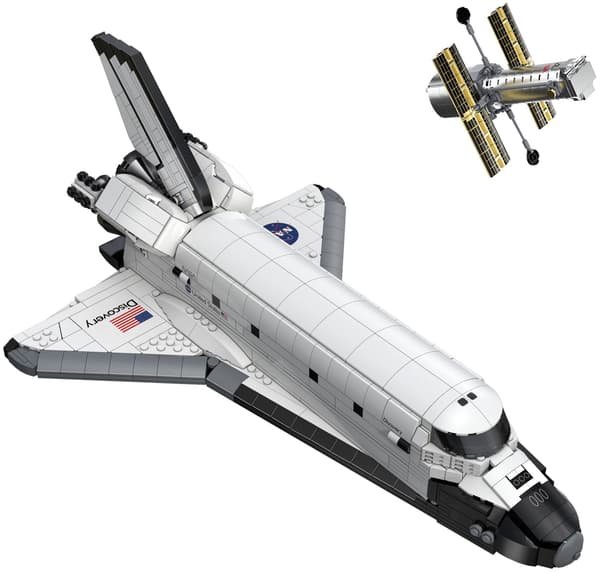 CADA Master NASA Discovery Space Shuttle plastikklodser C56052W