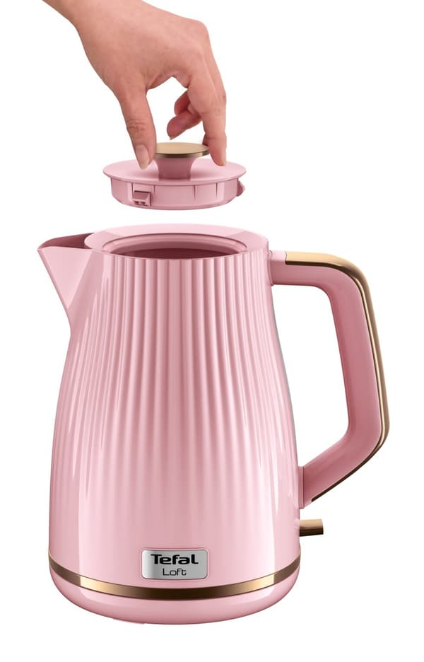 Vattenkokare TEFAL Loft KO2517E0 Rosa