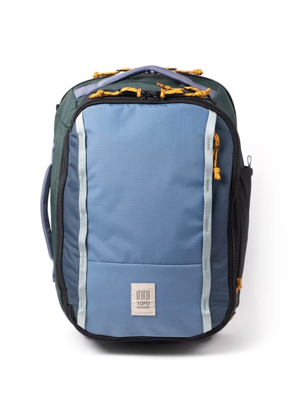 Topo Designs Global Travel Backpack - stone blue / forest