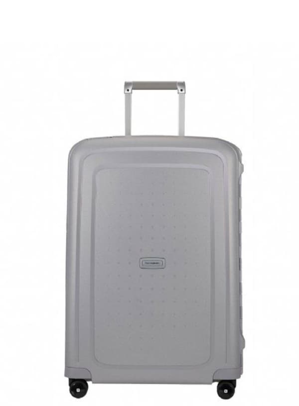Samsonite S'Cure mellemstor kuffert 79 l - sølv