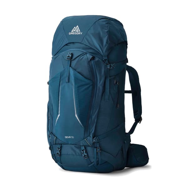 Naisten vaellusreppu Gregory Deva 70 l (S) mountain teal
