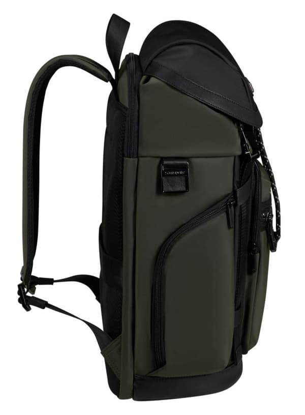 Samsonite Relyon Rygsæk 15,6\" med klap - grøn