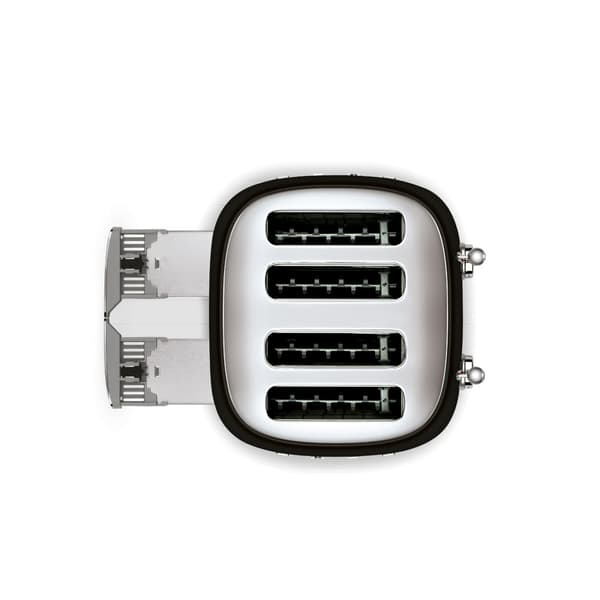 SMEG TSF03BLEU Brødrister til 4 skiver, sort