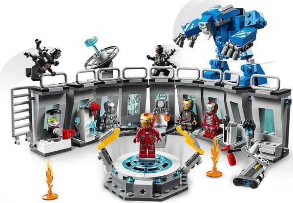 LEGO Marvel Iron Mans rustningskammare (76125)