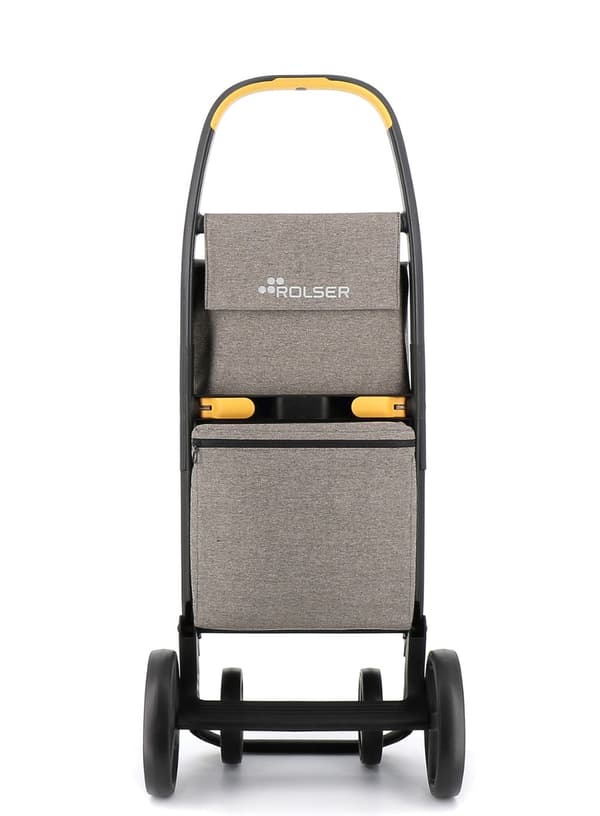 Indkøbstaske sammenklappelig Rolser Clec Termo Eco 8 Plus Lemon - granit