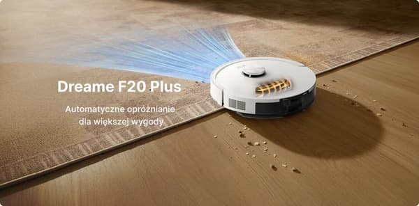 Robotdammsugare DREAME F20 Plus Vit