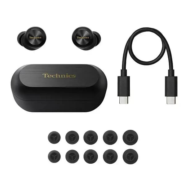 Trådløse hovedtelefoner Technics EAH-AZ100E-K In-ear Bluetooth 5.3 Sort