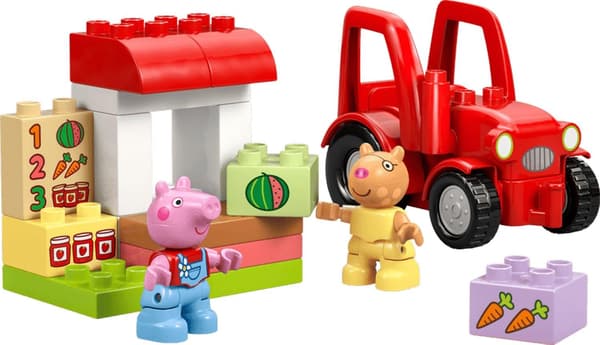 LEGO Duplo Gurli Gris 10468 Traktor og marked