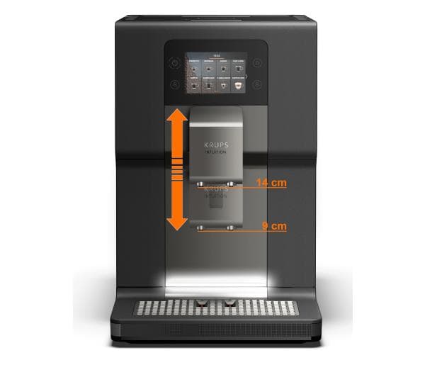 Krups Intuition Preference+ EA875U automatisk kaffemaskin