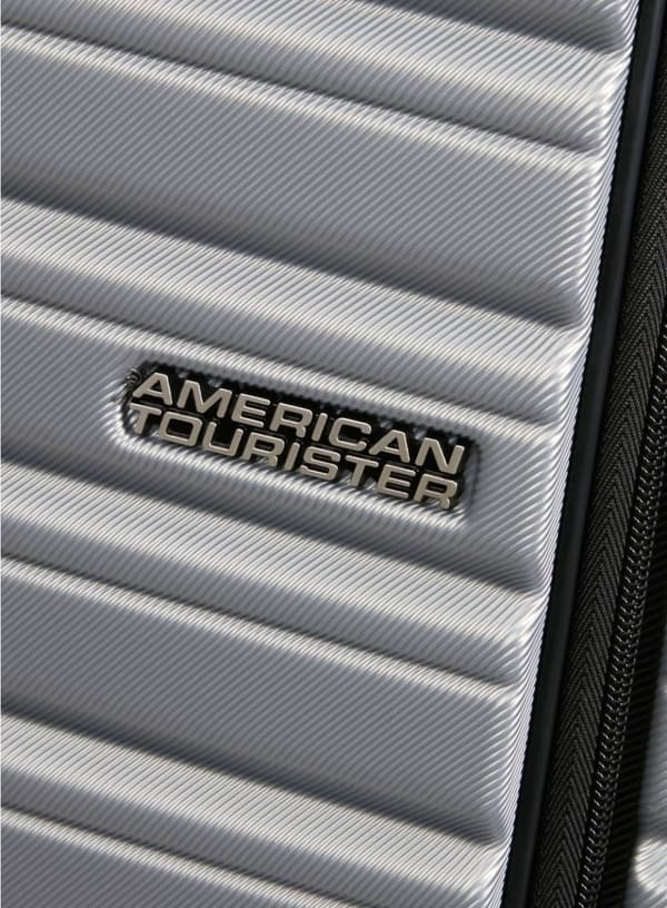 Kabinväska American Tourister Flashline Frontloader - sky silver