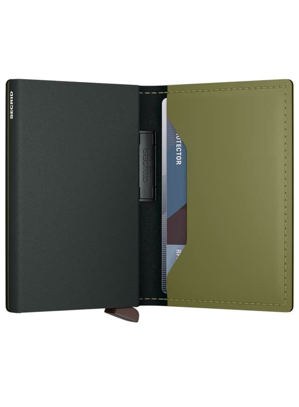 RFID Secrid Bandwallet Matte - leaf / khaki