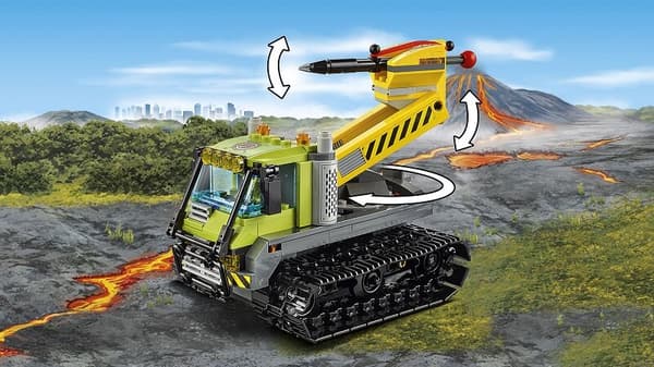 LEGO City Vulkanisk rover 60122