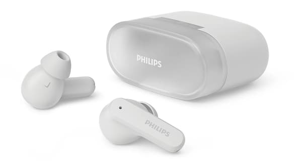Philips TAT2000WT/00 Trådløse In-Ear Hovedtelefoner Bluetooth 5.4 Hvid