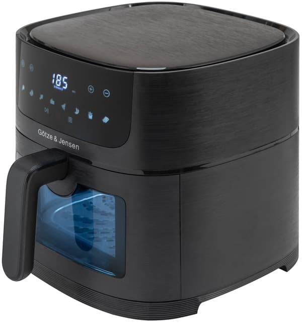 Airfryer GÖTZE & JENSEN AF610K 6L 8 automatiske programmer