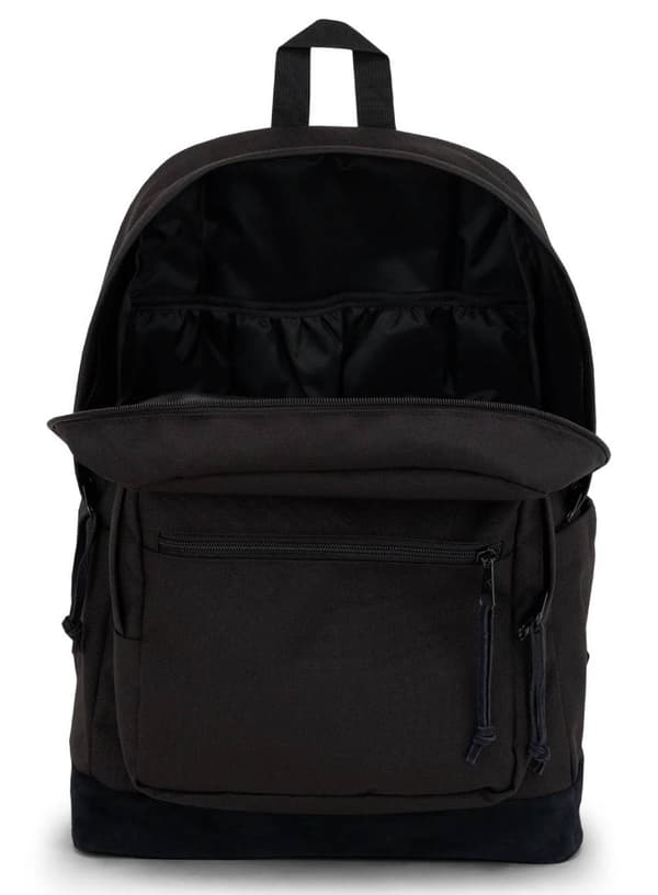 JanSport Right Pack 15\" laptoprygsæk - monokrom sort