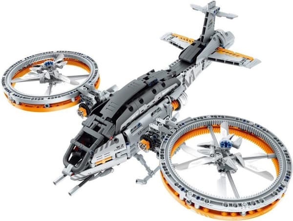 IM.MASTER Mekaniske plastikklodser Starfighter IM6811