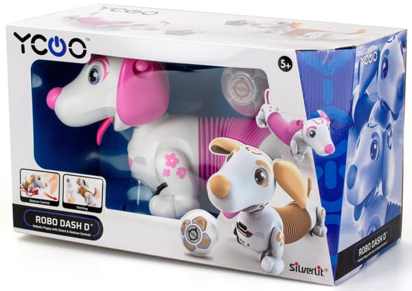 Fjernstyret hund SILVERLIT Ycoo Robo Dash D SI88742