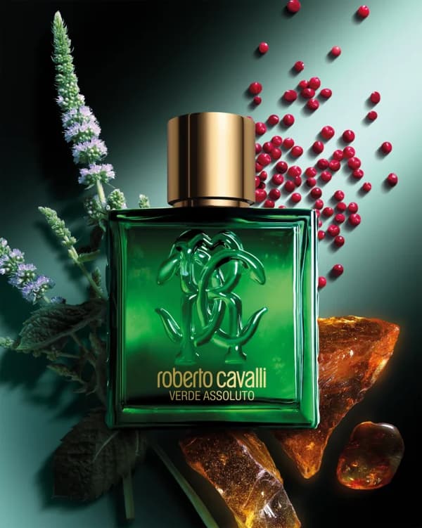 Roberto Cavalli Uomo Verde Assoluto Eau de Parfum til mænd 100 ml