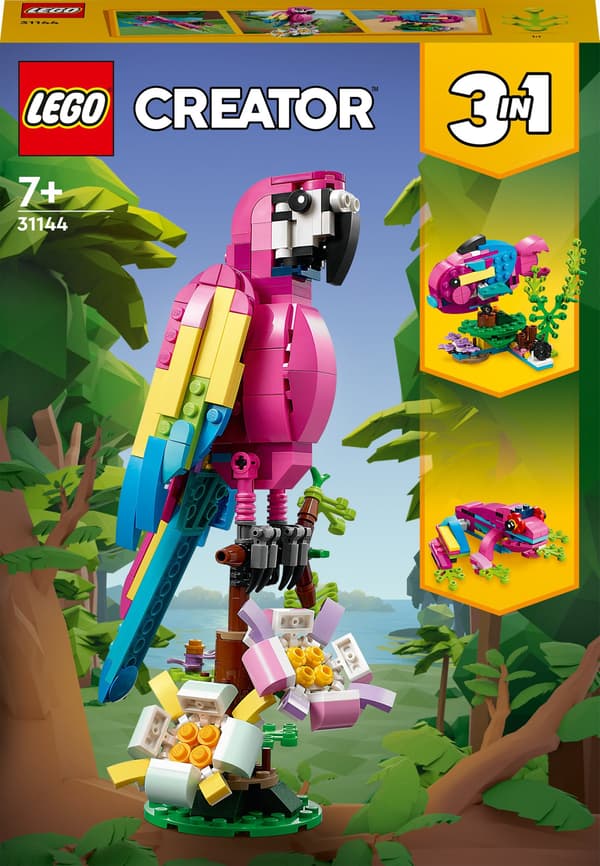 LEGO Creator Exotisk rosa papegoja (31144)
