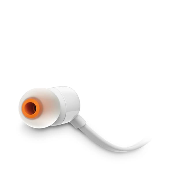 JBL Tune 110 In-ear kablede hovedtelefoner Hvid