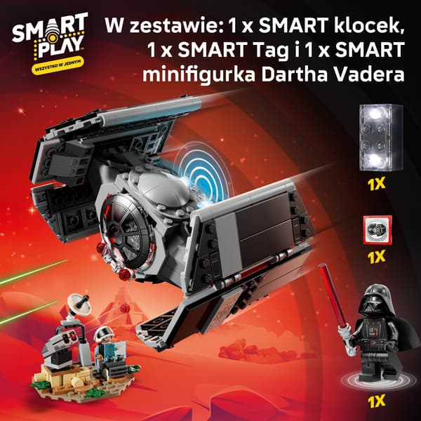 LEGO 75421 Star Wars SMART Play Darth Vaders TIE Fighter