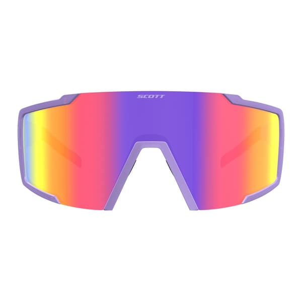 SCOTT Shield Compact solbriller swish purple/teal chrome