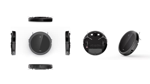 TCL Sweeva 1000 Robotstøvsuger Sort