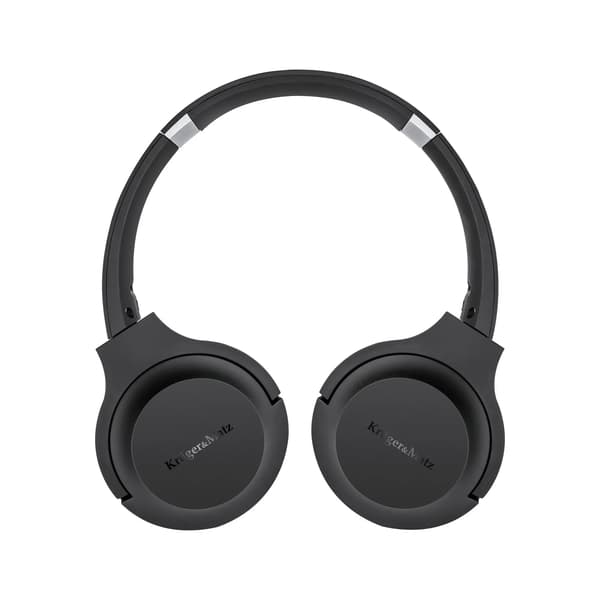 Kruger & Matz Wave 2 KM0629 Trådløse On-Ear Bluetooth 5.0 Hovedtelefoner Sort