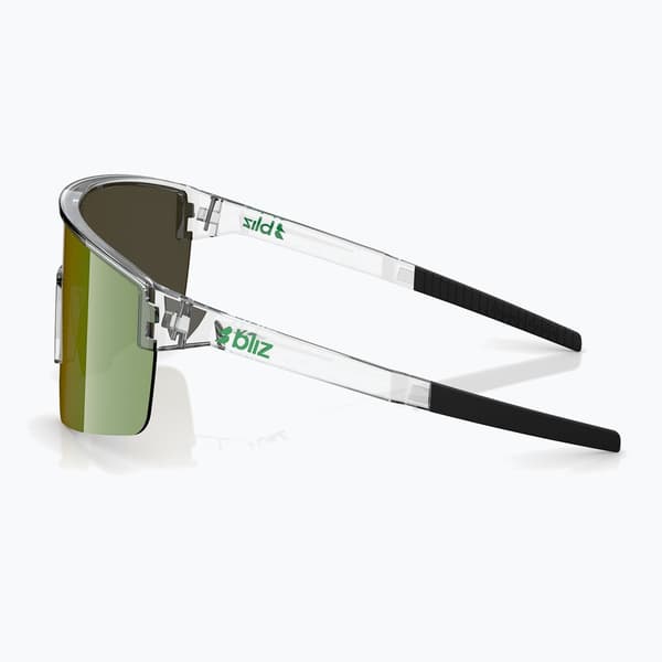 Bliz P004 solbriller transparent hvid/brun grøn multi