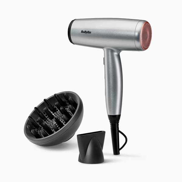 BaByliss D580DE hårtørrer Diffuser Kold luft 2100W 2 hastigheder 3 temperaturer