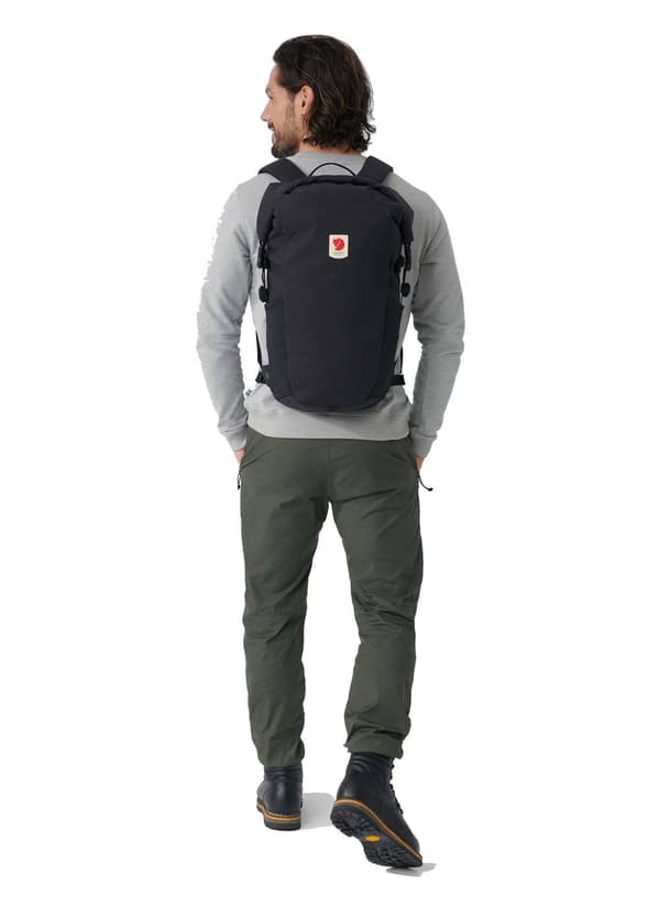 Fjallraven Ulvo Rolltop 30 -reppu - musta