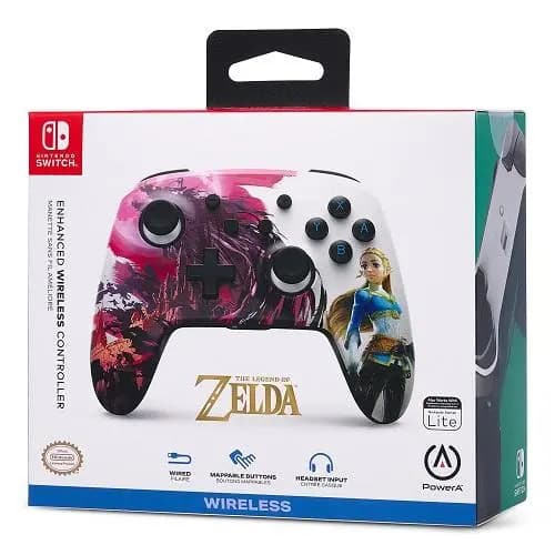 PowerA Enhanced Zelda Blood Moon Controller til Nintendo Switch Trådløs