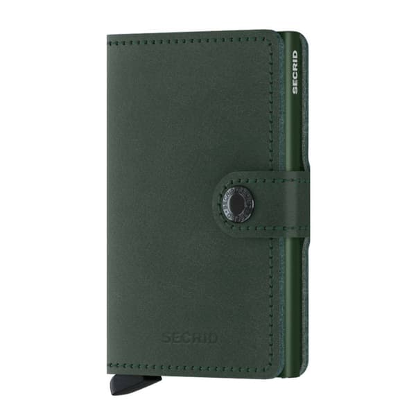 Secrid Miniwallet Original RFID-taskulompakko - vihreä