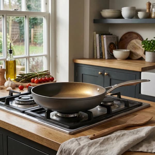 BALLARINI Alba 28 cm sort - titanium non-stick pande