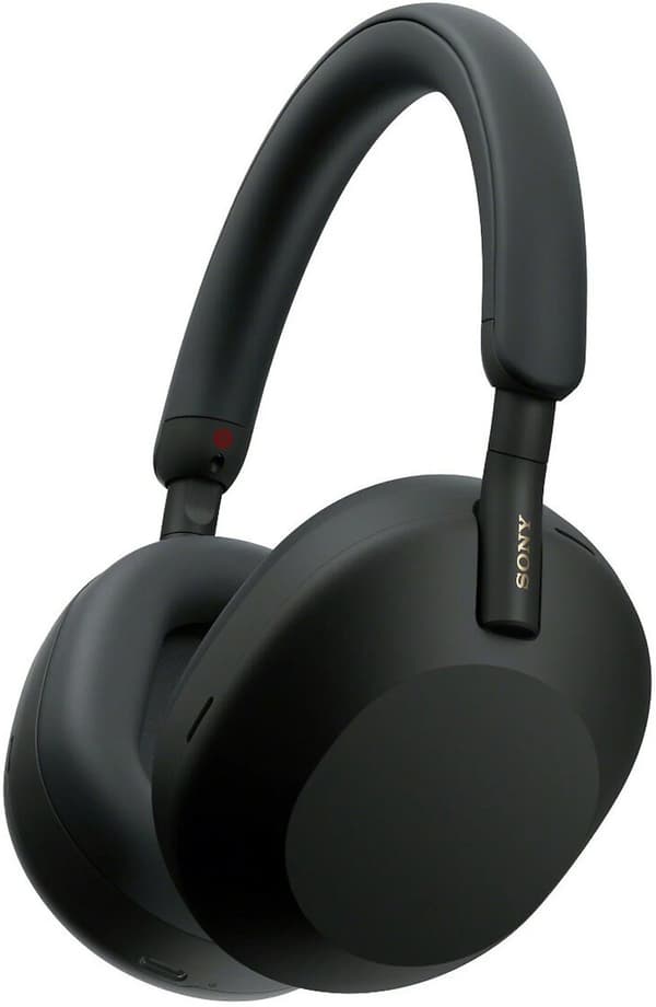 SONY WH-1000XM5SA ANC Over-ear hovedtelefoner Sort