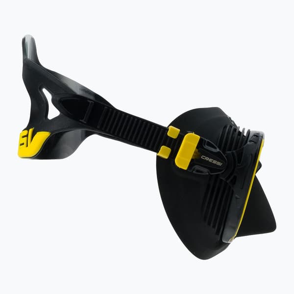 Cressi Quantum dykkermaske sort/gul