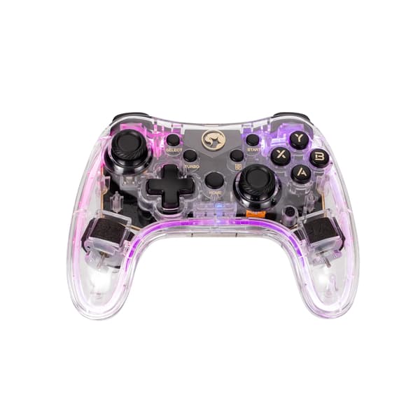 Marvo GT-88 Ghost 40-kontroll för PS3, PS4, Nintendo Switch, PC, iOS, Android Trådlös