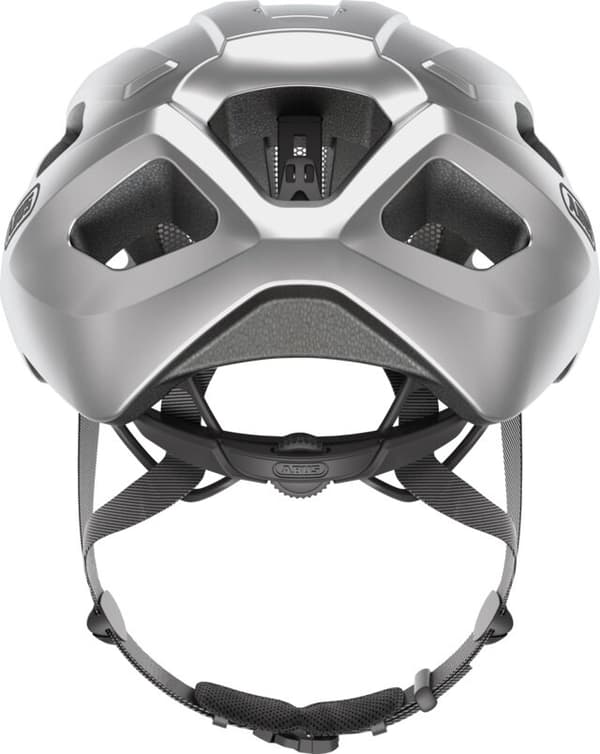 Cykelhjälm ABUS Macator Gleam Silver MTB (storlek S)
