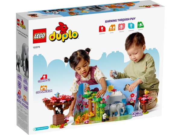 LEGO 10974 Duplo - Asiens vilde dyr