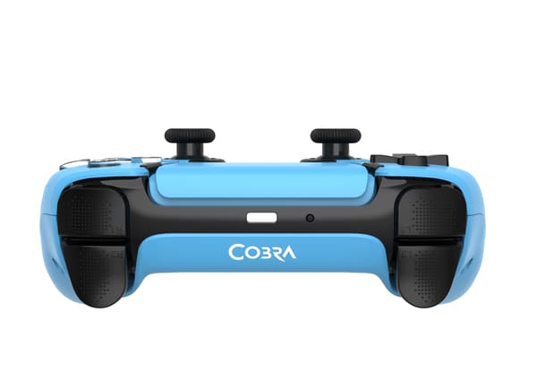 Cobra QSP552LBL-kontroll för PS5, PC, Android, iOS Trådlös/Trådbunden Ljusblå