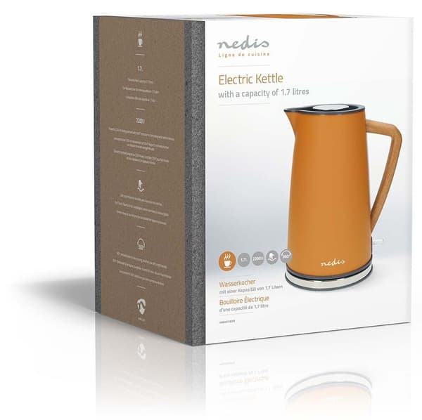 Vedenkeitin NEDIS KAWK510EYW Oranssi