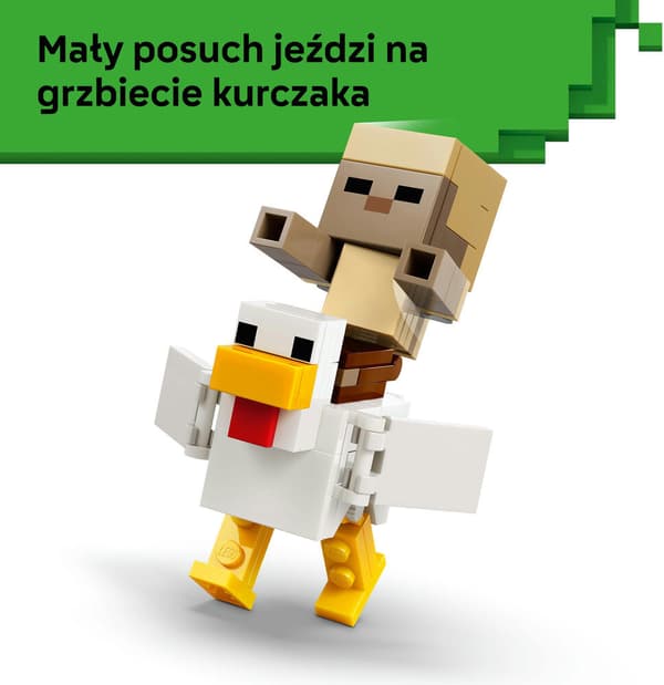 LEGO 21592 Minecraft Ökenkycklingryttarattack