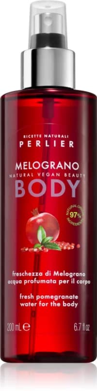 Parfumeret kropsspray til kvinder Perlier Pomegranate 200 ml