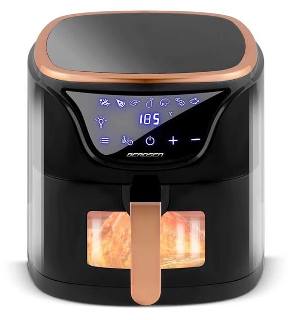 Berdsen BD-652 Airfryer 5L Sort-guld